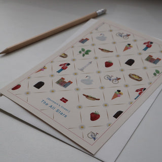 Kort, dansk, The All stars