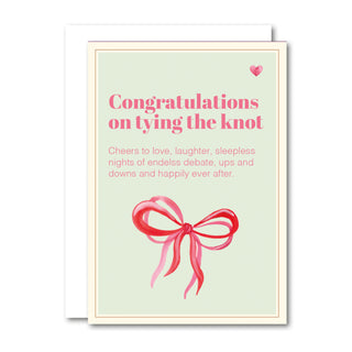 Lille foldet kort, Tying The Knot