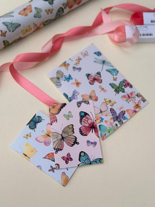 Tilbudspakke: Butterflies gaveindpakning