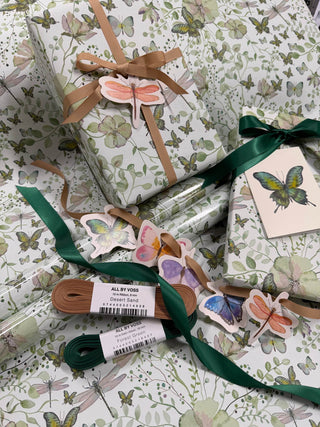Sampak: Green Butterflies gaveindpakning