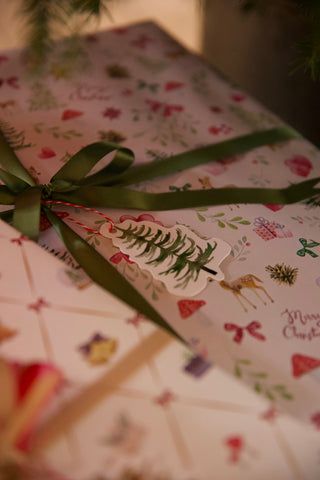 Gavemærker, 10 stk, Christmas Tree Mix