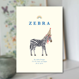 Plakat, Zebra