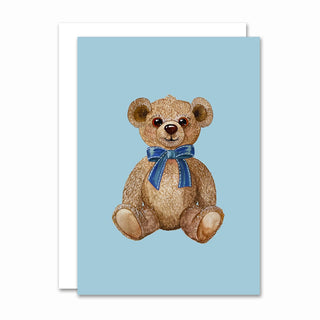 Vikt kort, Play, Blue Bow Teddy