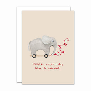 Litet vikt kort, Play, Elephant