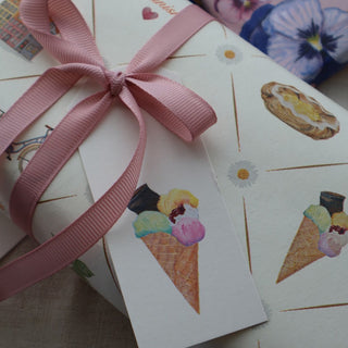 Presentlappar, 10 st, Waffelis